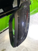 SOOQOO AUDI RS3 8Y / 8YA 乾式碳纖維後視鏡蓋 盲點偵測