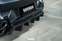 SOOQOO BMW GG09 XM 乾式碳纖維後下巴