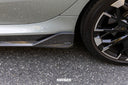 SOOQOO BMW F74 乾式碳纖維側裙