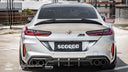 SOOQOO BMW F93 M8 乾式碳纖維後下巴