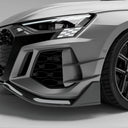 RevoZport AUDI RS3 8Y Saden / Sportback Street 乾式碳纖維前風刀
