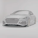 RevoZport AUDI RS5 B9.5 Coupé / Sportback Street 乾式碳纖維前下巴