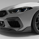 RevoZport BMW F91 / F92 / F93 M8 Street 乾式碳纖維前風刀