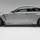 RevoZport BMW G87 M2 Street 乾式碳纖維側裙