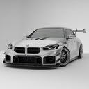 RevoZport BMW G87 M2 Race 乾式碳纖維前下巴