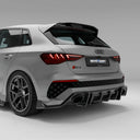 RevoZport AUDI RS3 8Y Sportback Street 乾式碳纖維後下巴
