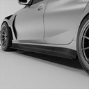RevoZport BMW G80 / G81 M3 Race 乾式碳纖維側裙