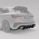 RevoZport AUDI RS3 8Y Sportback Street 乾式碳纖維後下巴