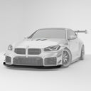 RevoZport BMW G87 M2 Race 乾式碳纖維前下巴