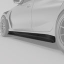 RevoZport BMW G80 / G81 M3 Race 乾式碳纖維側裙