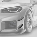 RevoZport BMW G87 M2 Race 乾式碳纖維前風刀
