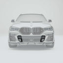 RevoZport BMW G06 X6 Street 乾式碳纖維前風口