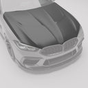 RevoZport BMW F91 / F92 / F93 M8 Street 乾式碳纖維引擎蓋