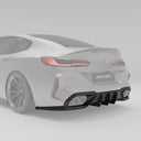 RevoZport BMW F91 / F92 M8 Street 乾式碳纖維後下巴