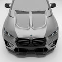 RevoZport BMW F95 X5M LCI Street 乾式碳纖維引擎蓋