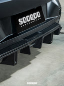 SOOQOO BMW GG09 XM 乾式碳纖維後下巴