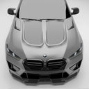 RevoZport BMW F96 X6M LCI Street 乾式碳纖維引擎蓋