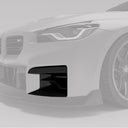 RevoZport BMW G87 M2 Street 乾式碳纖維前風口