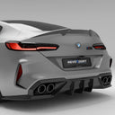 RevoZport BMW F93 M8 Street 乾式碳纖維尾翼