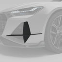 RevoZport AUDI RS7 C8 Sportback Street 乾式碳纖維前風刀