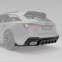 RevoZport AUDI RS6 C8 Avant Street 乾式碳纖維後下巴