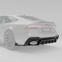 RevoZport AUDI RS7 C8 Sportback Street 乾式碳纖維後下巴