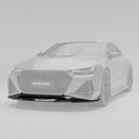 RevoZport AUDI RS7 C8 Sportback Street 乾式碳纖維前下巴