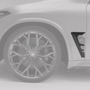 RevoZport BMW F95 X5M LCI Street 乾式碳纖維葉子板飾蓋