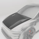 RevoZport TESLA Model Y Refreshed Street 乾式碳纖維引擎蓋