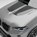 RevoZport BMW F98 X4M LCI Street 乾式碳纖維引擎蓋