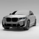 RevoZport BMW F98 X4M LCI Street 乾式碳纖維前下巴