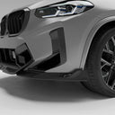 RevoZport BMW F98 X4M LCI Street 乾式碳纖維前保桿氣壩