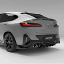 RevoZport BMW F98 X4M LCI Street 乾式碳纖維後下巴
