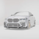 RevoZport BMW F96 X6M Street 乾式碳纖維前下巴
