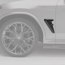 RevoZport BMW F98 X4M LCI Street 乾式碳纖維葉子板飾蓋