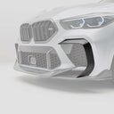 RevoZport BMW F96 X6M Street 乾式碳纖維前風刀