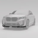 RevoZport BMW F98 X4M LCI Street 乾式碳纖維前下巴