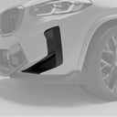 RevoZport BMW F97 X3M LCI Street 乾式碳纖維前保桿氣壩