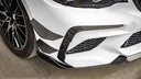 SOOQOO BMW F87 M2C 乾式碳纖維前風刀