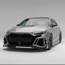 RevoZport AUDI RS3 8Y Saden / Sportback Street 乾式碳纖維前下巴