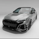 RevoZport AUDI RS3 8Y Saden / Sportback Street 乾式碳纖維水箱罩飾蓋