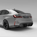 RevoZport BMW G80 / G81 M3 Street 乾式碳纖維後下巴