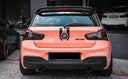 BMW F20 AC style 乾碳頂翼