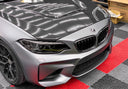 BMW F22 / F87 M2 雙槓 乾碳水箱罩