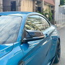 BMW 牛角 style 乾碳後視鏡蓋