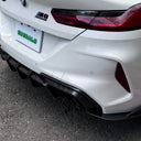 SOOQOO BMW F91 / F92 M8 乾式碳纖維後下巴
