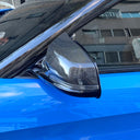 BMW 牛角 style 乾碳後視鏡蓋