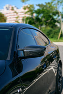 BMW 牛角 style 乾碳後視鏡蓋