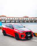 SOOQOO BMW G06 X6 / F96 X6M 乾式碳纖維側裙