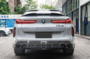 RevoZport BMW F96 X6M Street 乾式碳纖維後下巴